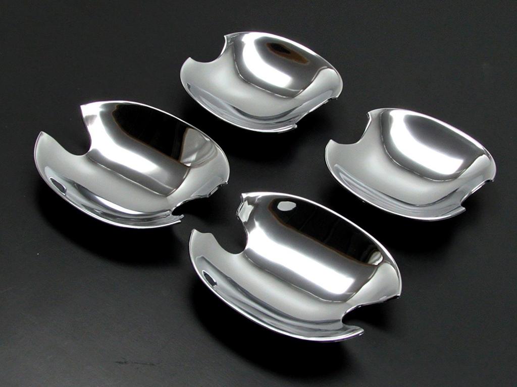 BRIGHTZ Plated Door Handle Cover for Pixis Mega LA710A LA Pixis Mega 23750 LA700A, [DHC-SARA-051] LA700, LA710, A700, A710, 700, 710,