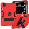 Rugged Kickstand Case For iPad Pro 11 2025 M5 2024 M4 A3357 A3358 A3359 A2836 A2837 A3006 PC Silicone Anti-Slip Cover Shockproof