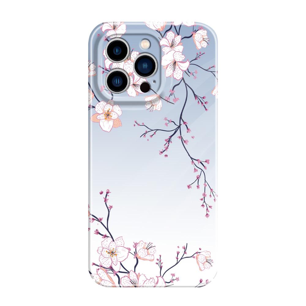 Pretty Wintersweet Phone Case For iPhone 13 12 11 7 8 6 6S Plus Pro Max Mini X XS XR SE 2020 2022 Film Hard Cover