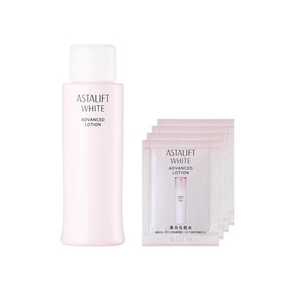ASTALIFT White Advanced Whitening Lotion White Lotion Refill Store 4 Extra 1mL Lotion, (AL J), (Approx. 2-Month Supply, 130ml) [Official Exclusive]