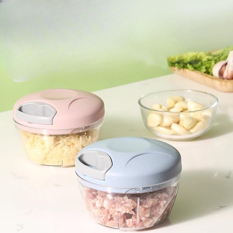 Knoblauchpaste Magische Werkzeuge: Knoblauchstampfmaschine, Manuelle Knoblauchpresse, Knoblauchzerkleinerer für Beikost, Zerkleinerungsmaschine