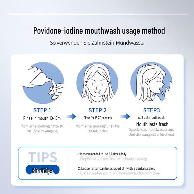 DR.ML Povidone-Iodine Mouthwash