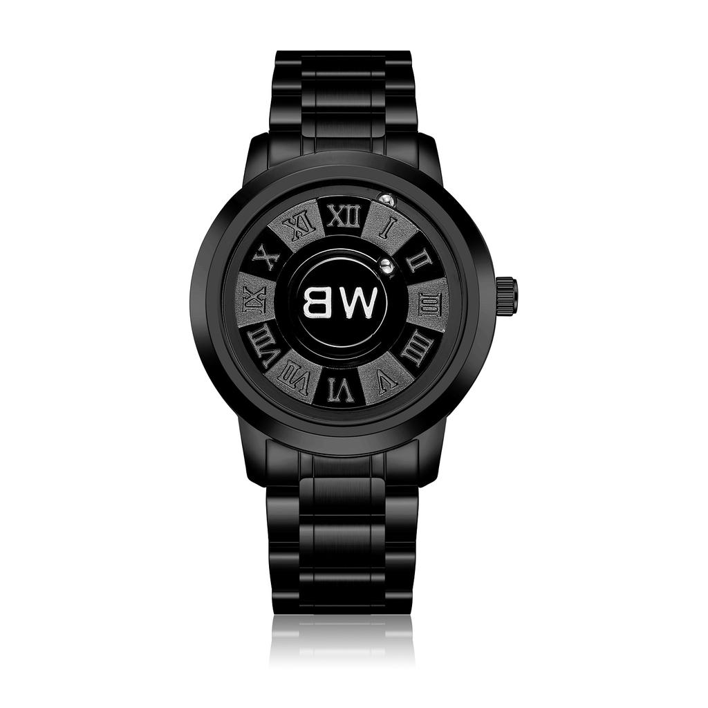 Luxury Watch Men Creative Scrolling Pointer Magnetic Force Sport Watches Men quartz Chronograph Man Clock Relogio Masculino