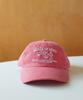 Beollunpeulenjeu Peace Of Mind Pigment Ball Cap Red