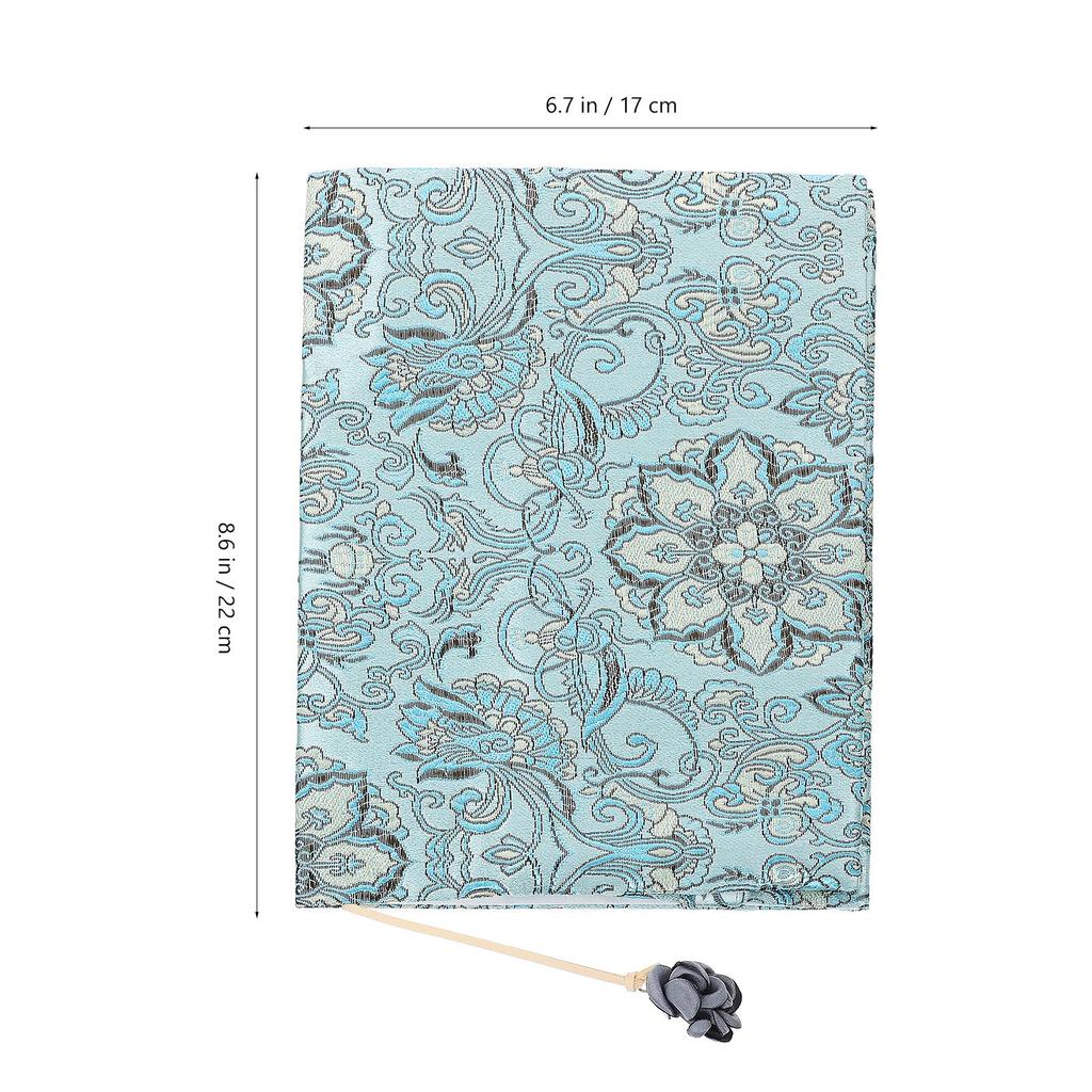 A5 Book Cover Notebook Exotic Handmade Cloth Fabric Adjustable Protector Washable Decoration Protection Exquisite 2025