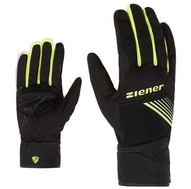 Велосипедные перчатки Ziener DIRICH TOUCH (черный) 7,5