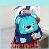 Trendy Modern Kids Backpack Breathable Nylon Large Capacity School Bag With Cartoon Print
