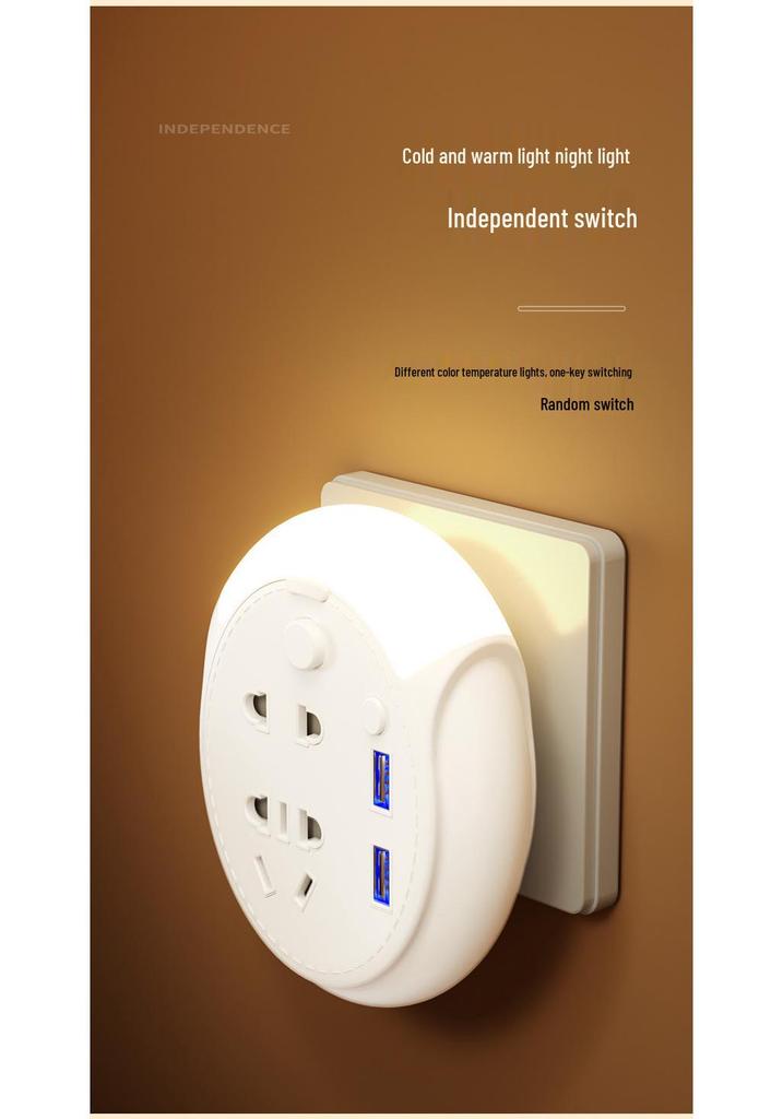 Multi-functional USB Power Strip with Two-hole Converter for US, Japan, Vietnam, Laos, Mexico, Panama