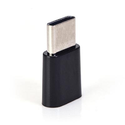 Micro USB moteriškas į Type-C USB-C vyriškas adapteris-konverteris įkrovimo jungtis