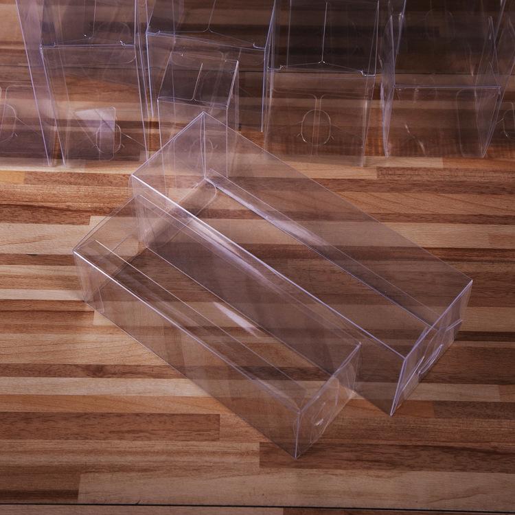 Transparent PVC Packaging Box for Daily Necessities, PET Food-Grade Box, PP Cosmetics Box