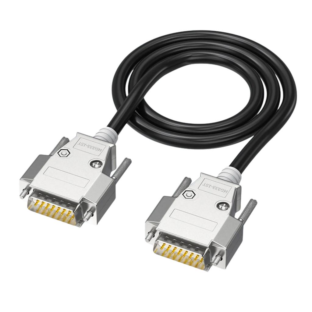 DB15 Stecker Buchse Datenkabel Stecker Drahtleitung 26AWG Reiner Kupferkern für Computer CNC Kassen 1,5m-30m