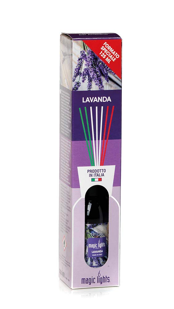 difusor aroma mikado lavanda 125ml magic lights