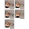 Retro Unisex Cat Eye Frame Reading Glasses Eye Protection Farsighted Fashion Reading Glasses for Women Men Eyeglasses