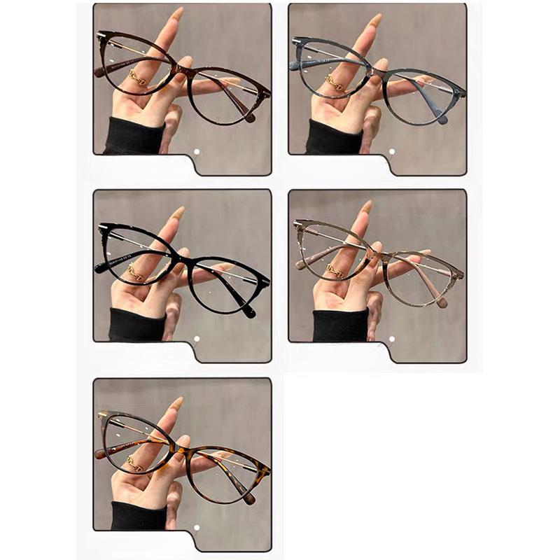 Retro Unisex Cat Eye Frame Reading Glasses Eye Protection Farsighted Fashion Reading Glasses for Women Men Eyeglasses