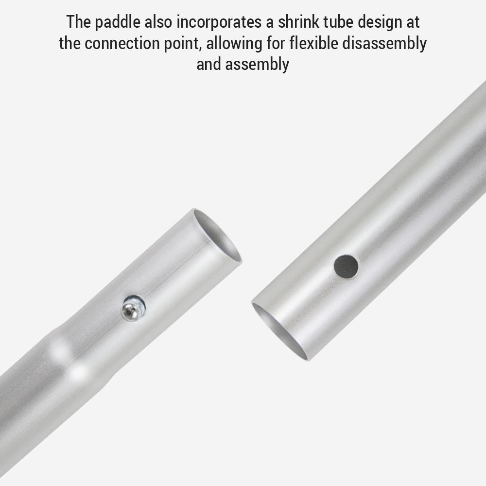 Four Sections Detachable Adjustable Kayak Paddles Aluminum Alloy Shaft Paddle Double Head Paddle