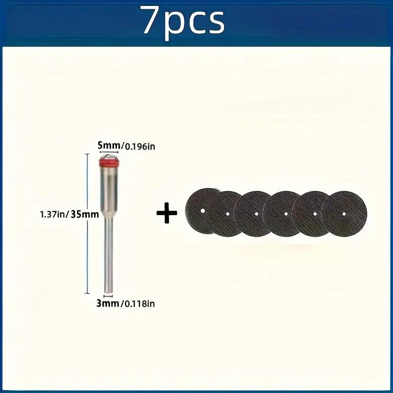 

CMCP Abrasive Cutting Disc 32mm With Mandrels Grinding Wheels For Dremel Accesories Metal Cutting Rotary Tool Saw Blade
