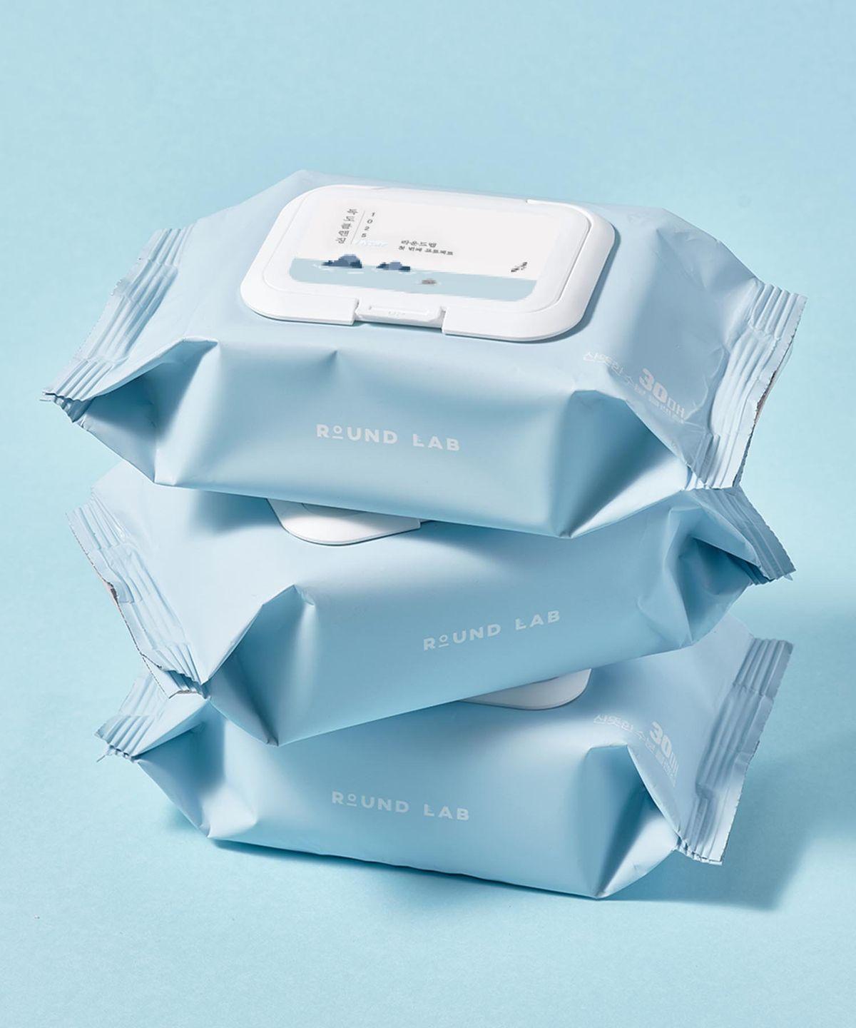 1025 Dokdo Cleansing Tissues 30 Sheets x 3 Packs