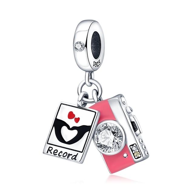 Seturi cu cască din argint 925 cu mărgele de trifoi Brelocuri de culoare zirconiu potrivire brățară colier femei bijuterii face cadou