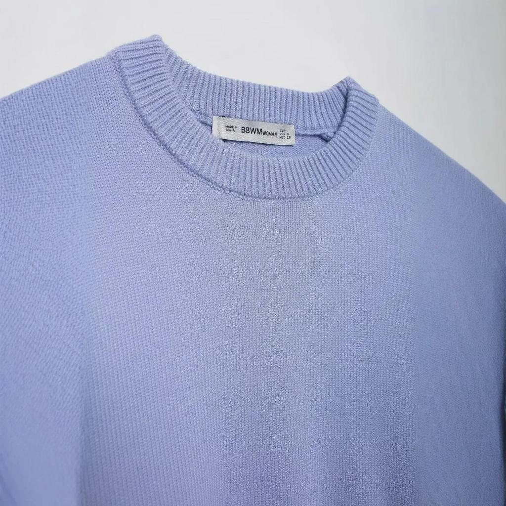 2024 Autumn Trendy Wide Sleeve Knit Sweater for Women