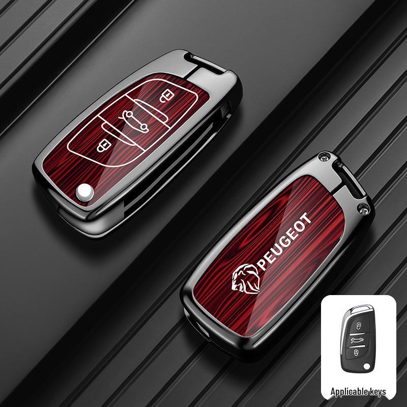 Peugeot 308/4008/408/508L/3008/5008/e2008 Key Case with Logo