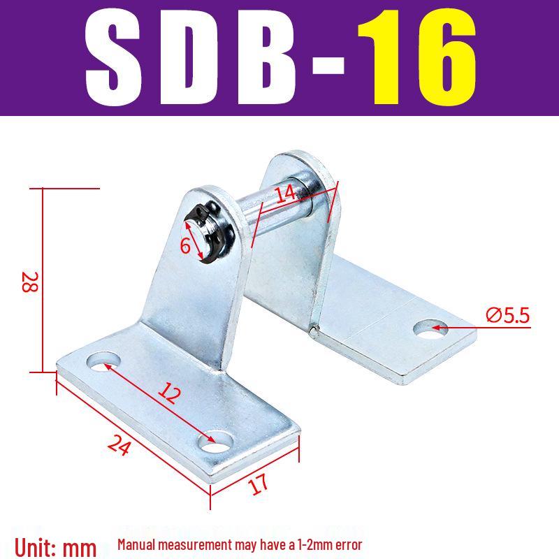 MAL Mini Cylinder Y-type Bracket Mounting Base Flange Connector SDB Foot