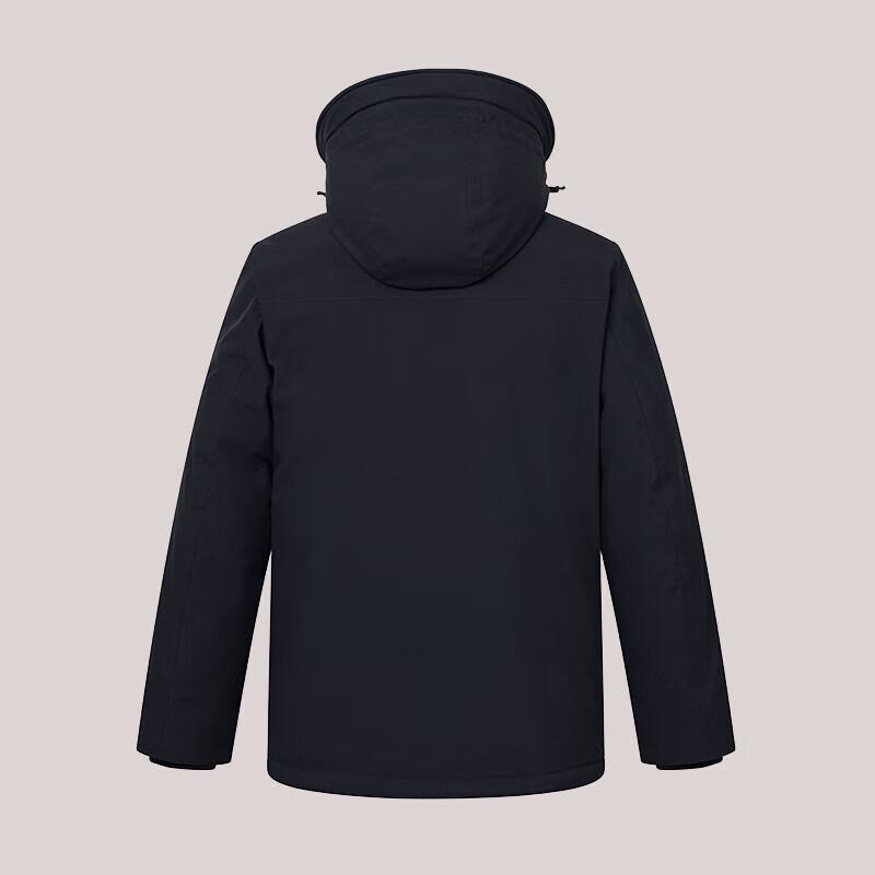 HAZZYS Men's Detachable Hood Down Jacket