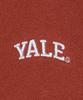 Yale Small Arch Zip-Up Hoodie_Coral