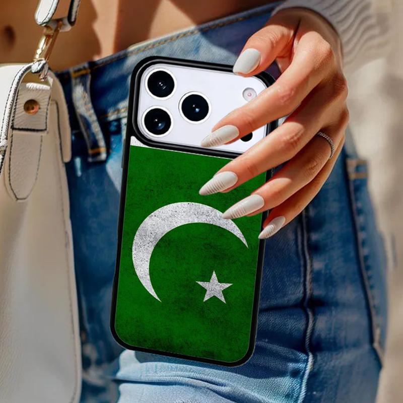 

Pakistan Flag Banner Phone Case For iPhone 17 Air 14 15 13 12 Max Cover For Apple 16e 11 Pro Max Plus Coque iPhone 14