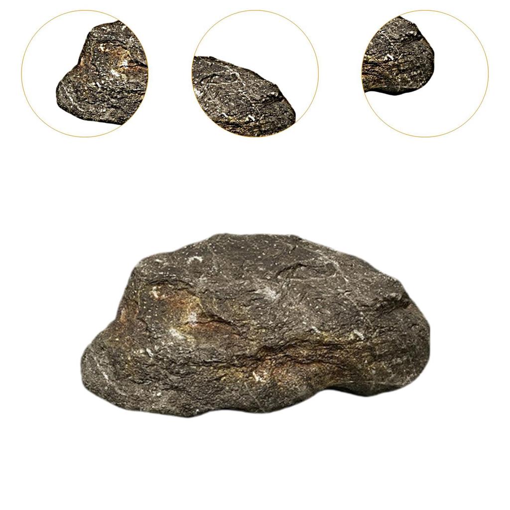 Artificial Rock Sandstone Landscape Versatile PU Realistic for Garden Decorating Aquarium Community Courtyard Stations