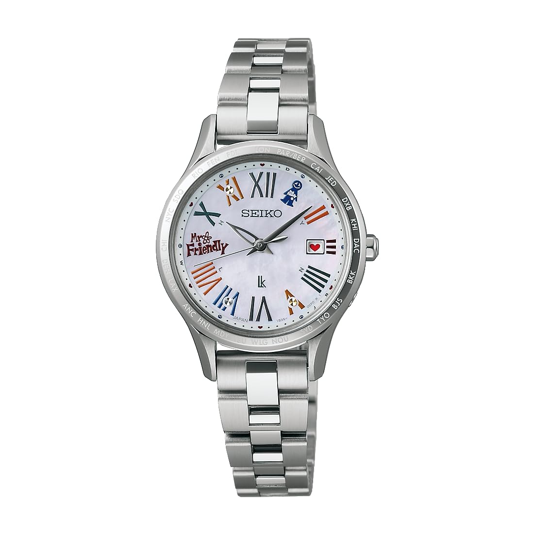 

LUKIA 30th Anniversary Essential Collection Collaboration Limited Edition SSVV089 Silver Watch [Seiko Watch] MR.Friendly Women s