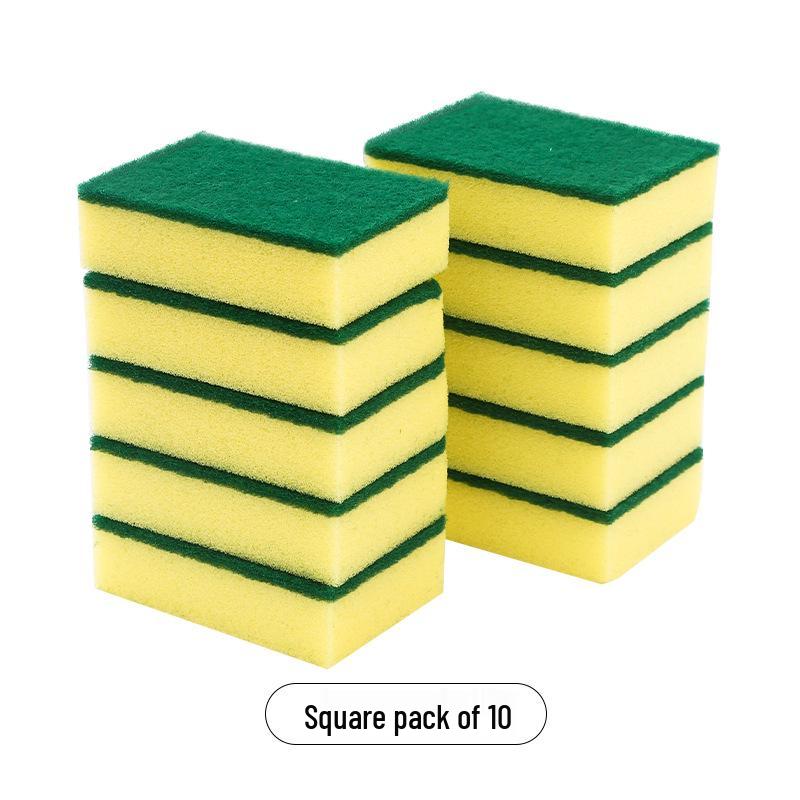 Double-Sided Magic Sponge Scouring Pads for Kitchen Cleaning