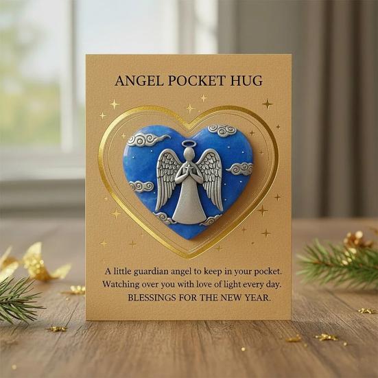 Pocket Hug Ornament Butterflies Pattern Acrylic Small Decorative Toy Table Decoration Holiday Party Decoration