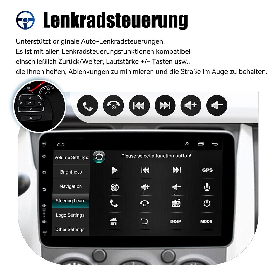 Stay Connected On Road Car Android Stereo With Steering Wheel Control Car Radio Rear View Input