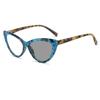 Women's Ultralight Pochromic Glasses Fashion Discoloration Cat Eye Reading Glasses Men Trendy Retro Far Sight Eyeglasses