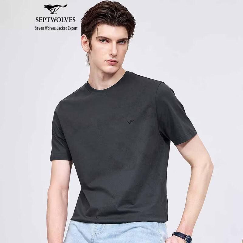 SEPTWOLVES Men s Casual Breathable Round Neck T-Shirt XXL