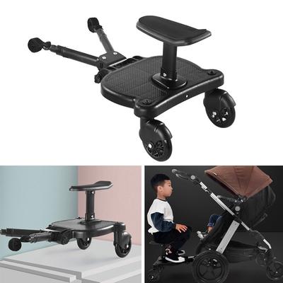 Patinete Portátil Soporte para Niños Tabla Extensión Cochecito Conector Tabla para Cochecito Universal Pedal para Cochecito de Niños