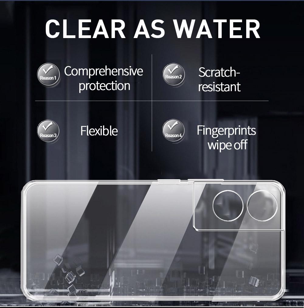 Für TCL 505 Hülle Klar Weiches Silikon TPU Handyhülle Für TCL 501 Transparent Stoßfest Coque auf TCL505 /TCL501 Funda
