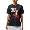GFX T-Shirts Women's Black Crew Neck IX0373-045