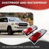 1Pair Car Rear LED Brake Tail Light For Toyota Land Cruiser Prado LC80/FJ80/4500 1991-1997 Driving Tail Lamp