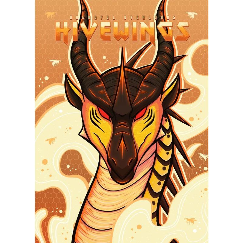 Wings of Fire Dragons Cartoon Poster Ice Fire Wind Dragon Poster Canvas Prints Wall Decor Dragon Print Home Room Decoration Gift