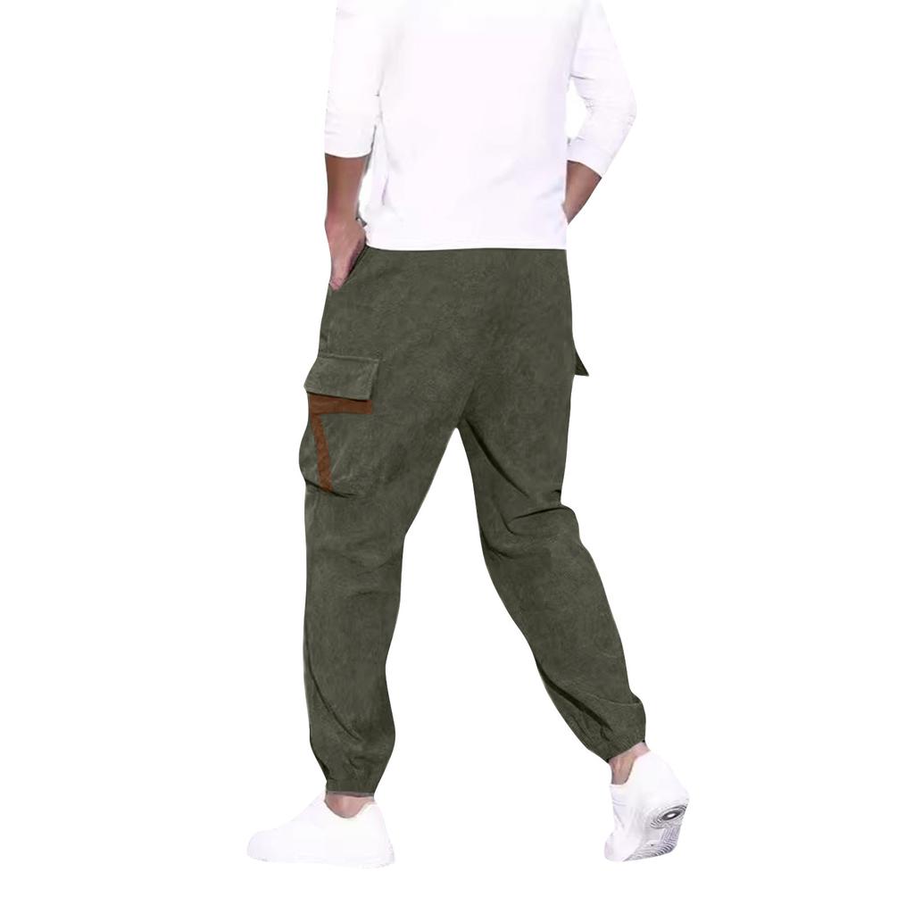 Casual Sports Pants Men's Loose Long Panel Fitness Running Training Pants