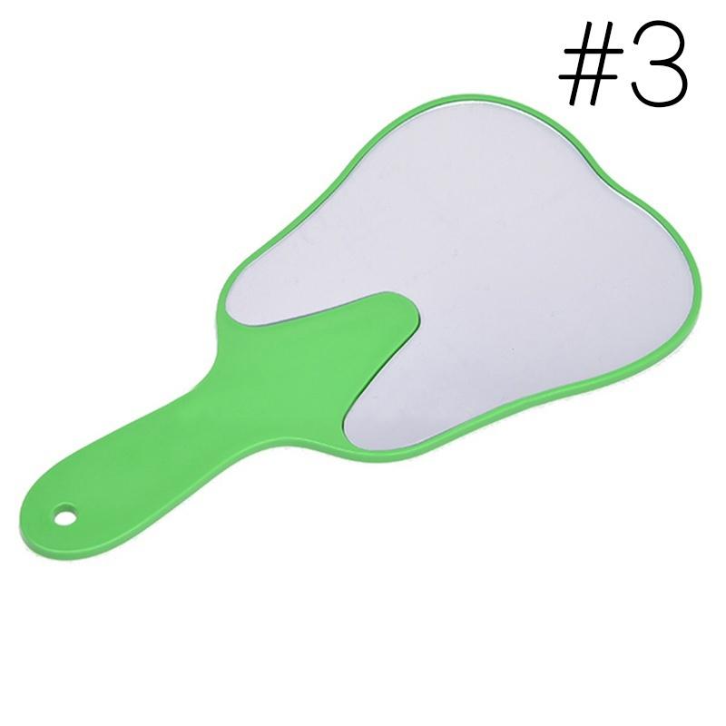 Zábavná rukojeť Zubní zrcátko Nástroj Nerozbitná ruka pacienta