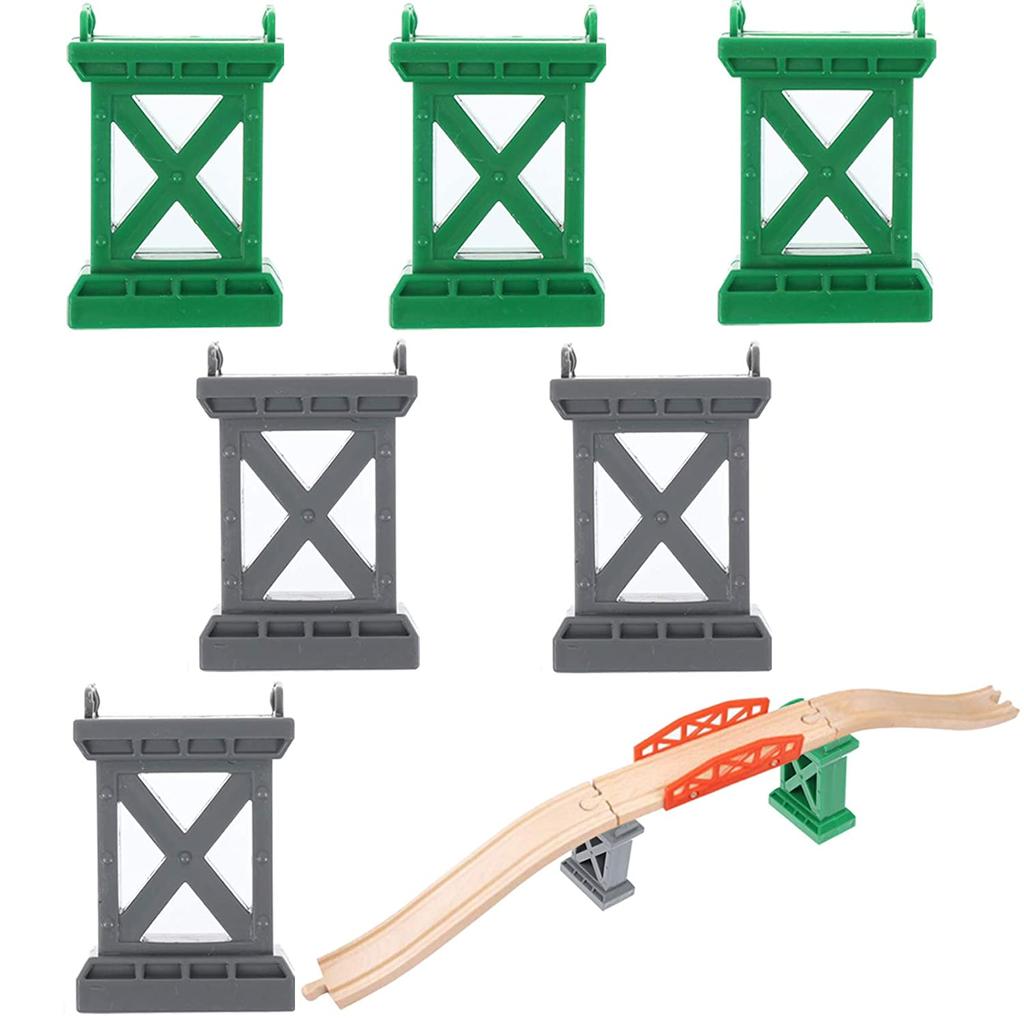 Train Bridge Pier Track Railway Accessories Compatible All Major Brands