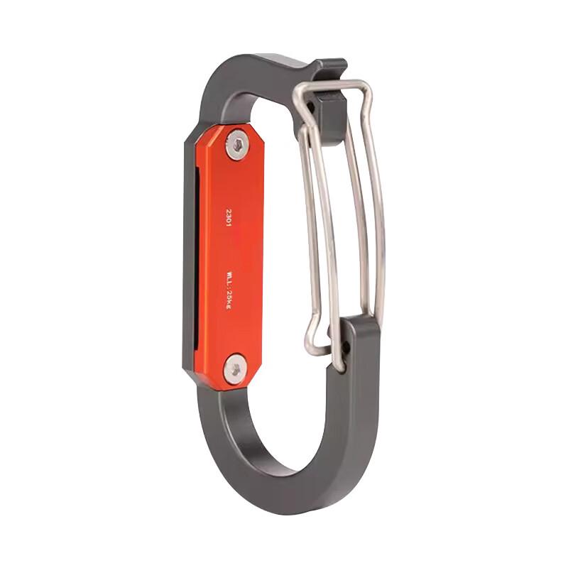 Brangdy 25KN Climbing and Rescue Safety Carabiner Hook