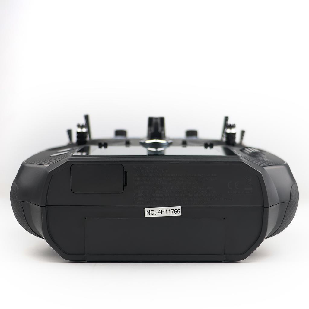 2.4GHz 16CH Remote Controller, 3.5 Inch IPS Screen Transmitter with Receiver Set for Remote Control Plane Car Boat Black
