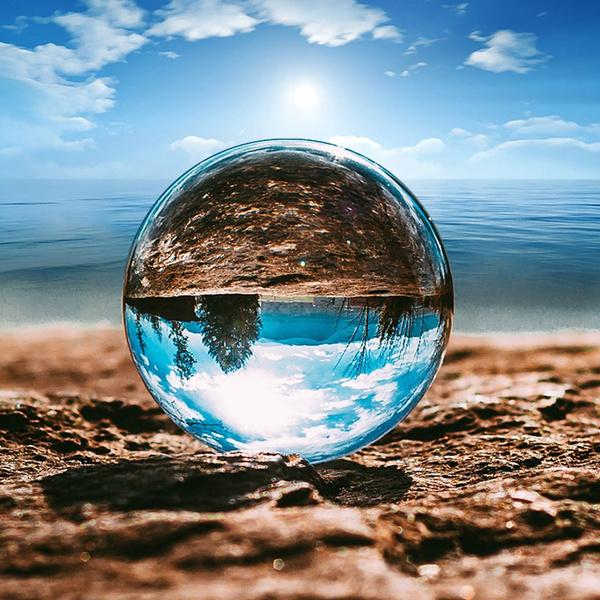 Wholesale Transparent Decorative Purple Pink White Green Yellow Red Blue Black Clear K9 Colored Crystal Glass Balls Solid
