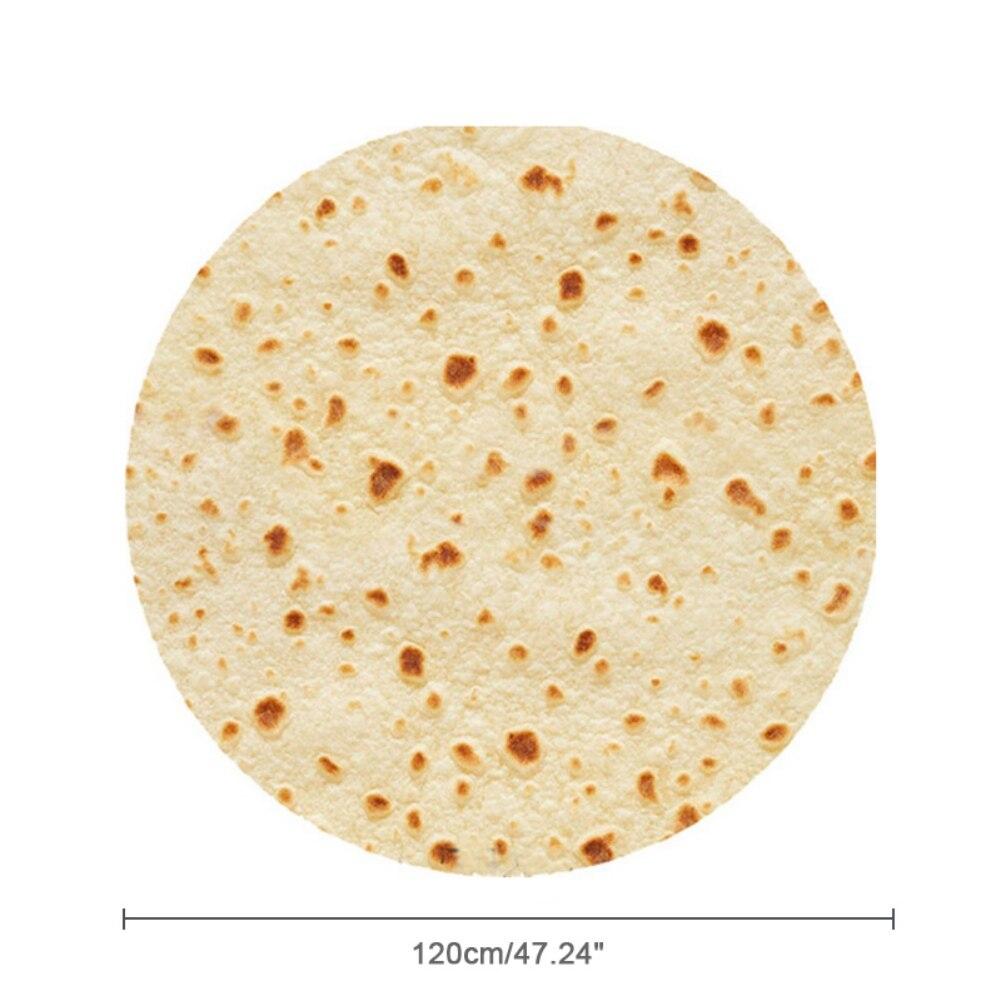 М'яка фланелева ковдра Burritos для дорослих і дітей 47 дюймів/120 см