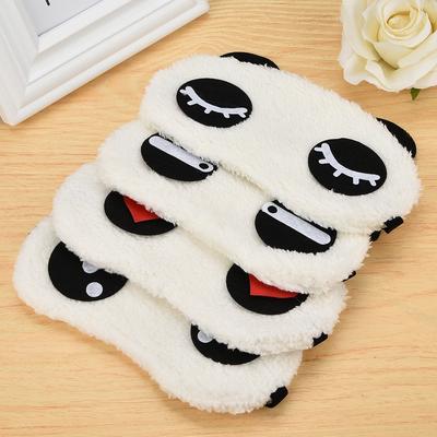 Panda Augenmaske Eyeshade Shading Schlaf Baumwollbrille Augenmaske Schlafmaske Augenabdeckung Pflege