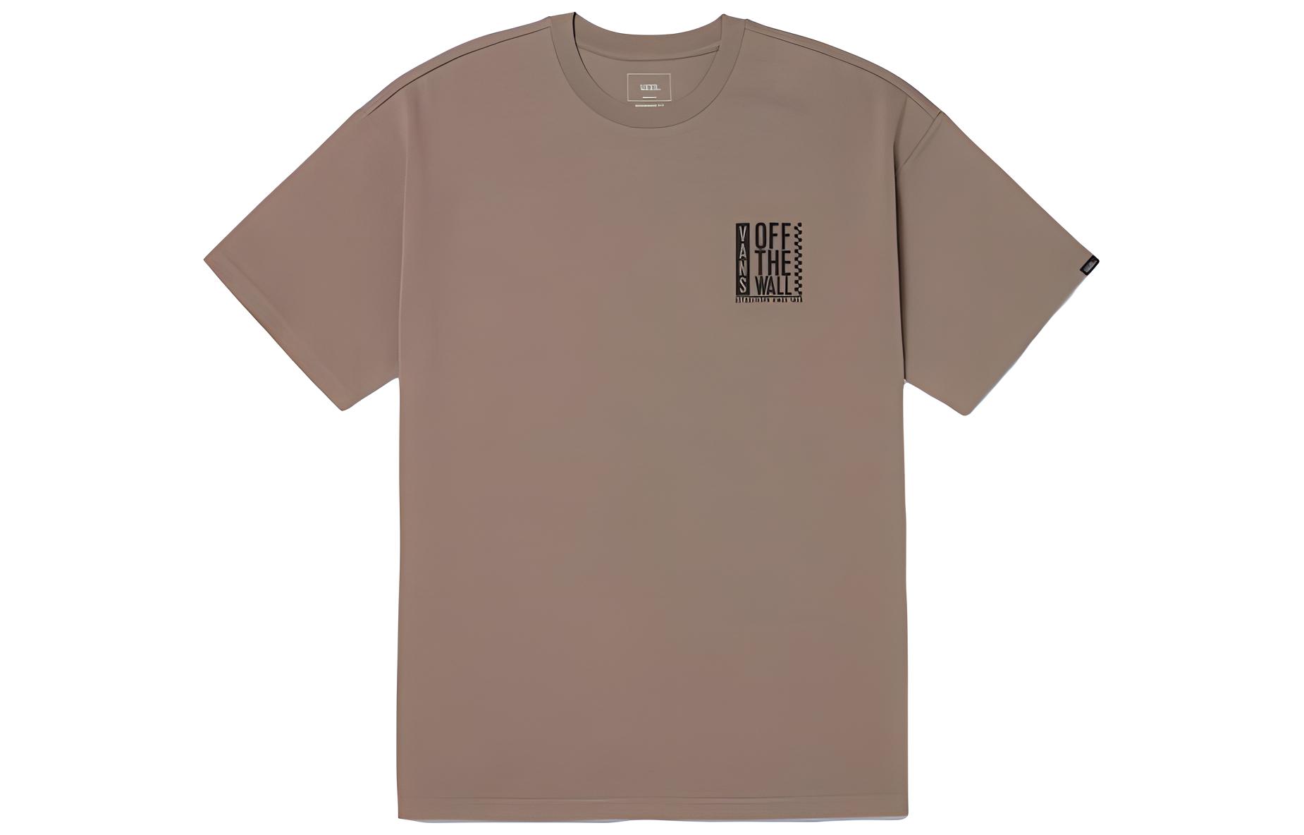 Vans Drop Shoulder Sleeve T Shirt Men s Light Umber VN000BZ0YEH1 XL