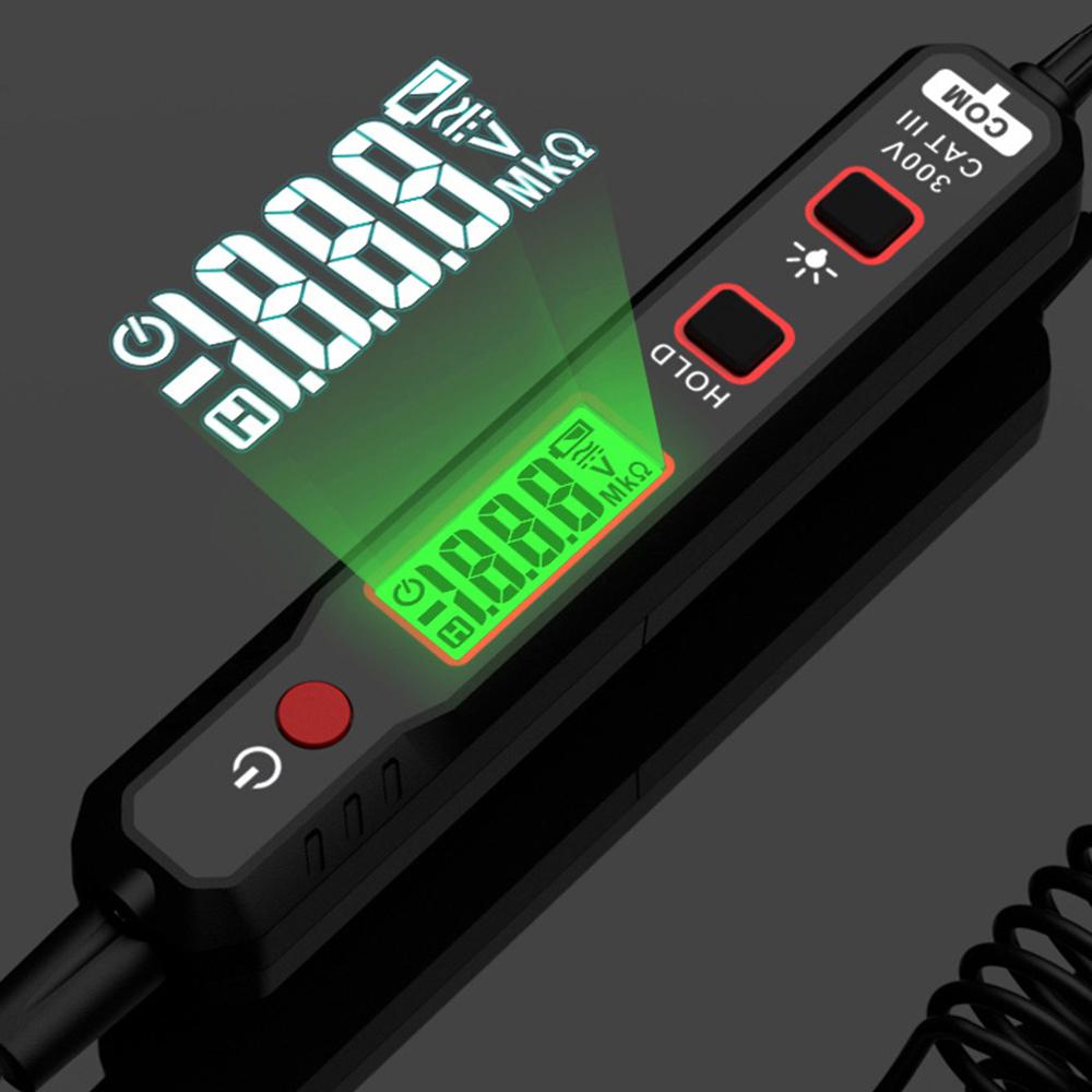 HT86A/HT86B Car Circuit Voltage Tester Pen Automobile Fault Detector Instrument Mini Digital Car Fuse Diagnostic Probe Test Pen